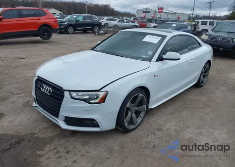 2014 Audi S5 Premium Plus z USA, uszkodzony, nr VIN WAUCGAFR3EA040611